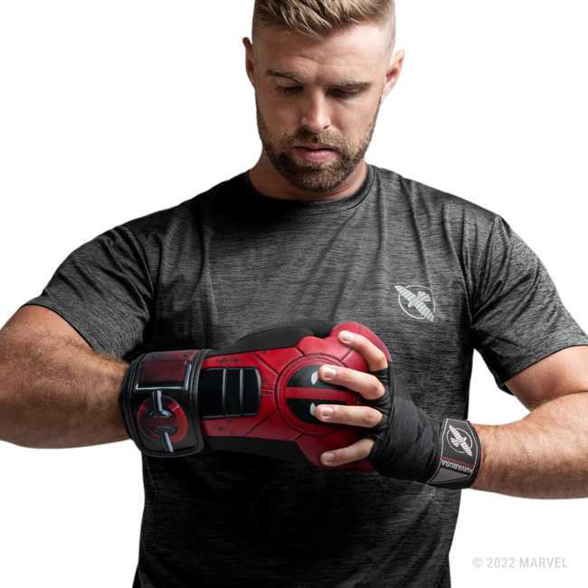 Hayabusa Marvel Deadpool bokshandschoenen - Rood/Zwart