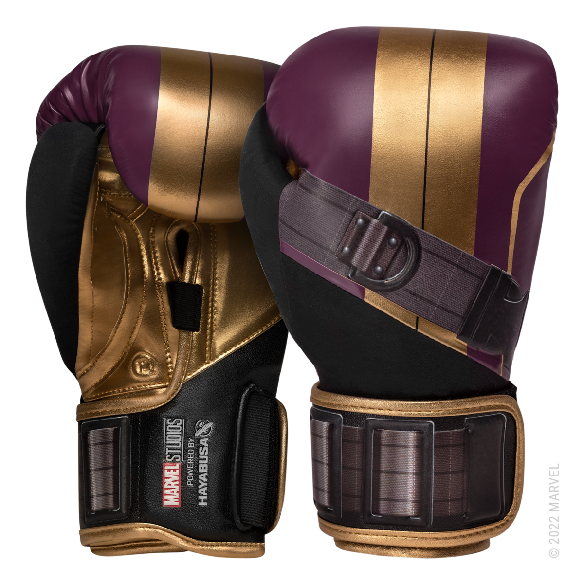 Hayabusa Marvel’s Batroc gants de boxe - violet/or