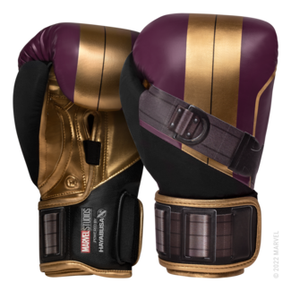 Hayabusa Marvel’s Batroc Boxing Gloves - Purple/Gold