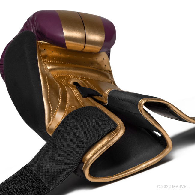 Hayabusa Marvel Batroc bokshandschoenen - Paars/Goud