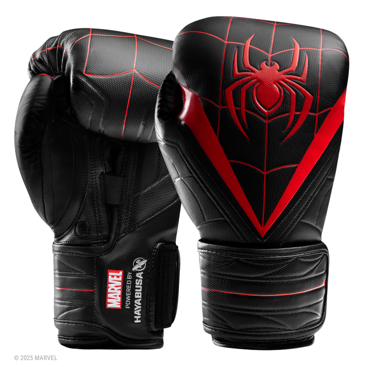 Hayabusa Marvel's Miles Morales gants de boxe - noir/rouge