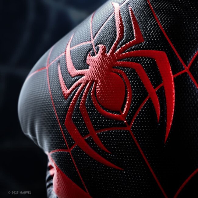 Hayabusa Marvel Miles Morales bokshandschoenen - Zwart/Rood
