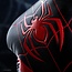 Hayabusa Marvel Miles Morales bokshandschoenen - Zwart/Rood