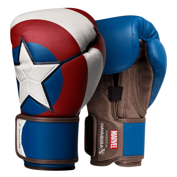 Hayabusa Marvel's Captain America gants de boxe - rouge/blanc/bleu