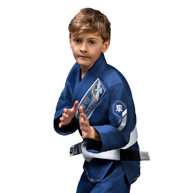 Hayabusa Ascend jeugd BJJ gi - Marineblauw