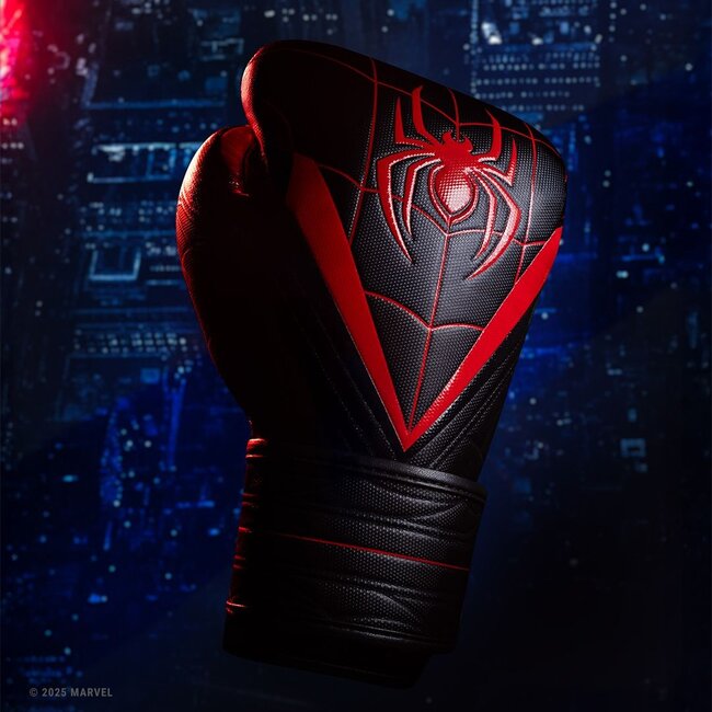 Hayabusa Marvel Miles Morales bokshandschoenen - Zwart/Rood