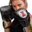 Hayabusa Marvel Black Widow bokshandschoenen - Zwart/Rood
