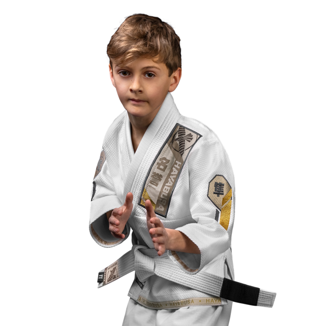 Hayabusa Ascend jeugd BJJ gi - Wit