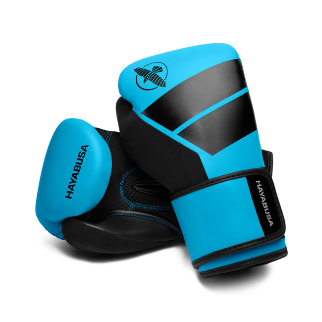 Hayabusa S4 jeugd bokshandschoenen - Cyaan