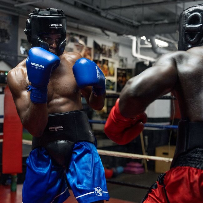 Hayabusa Pro Boxing kruisbeschermer - Zwart