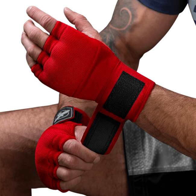 Hayabusa Hayabusa Quick Gel Hand Wraps Binnenhandschoenen – Rood