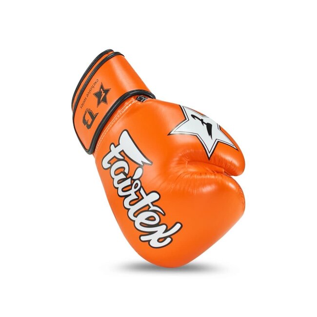 FAIRTEX x Booster FXB BG V2 Leren Bokshandschoenen – Oranje
