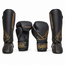 JOYA JOYA Essential Fightset – Bokshandschoenen & Scheenbeschermers – Zwart/Goud