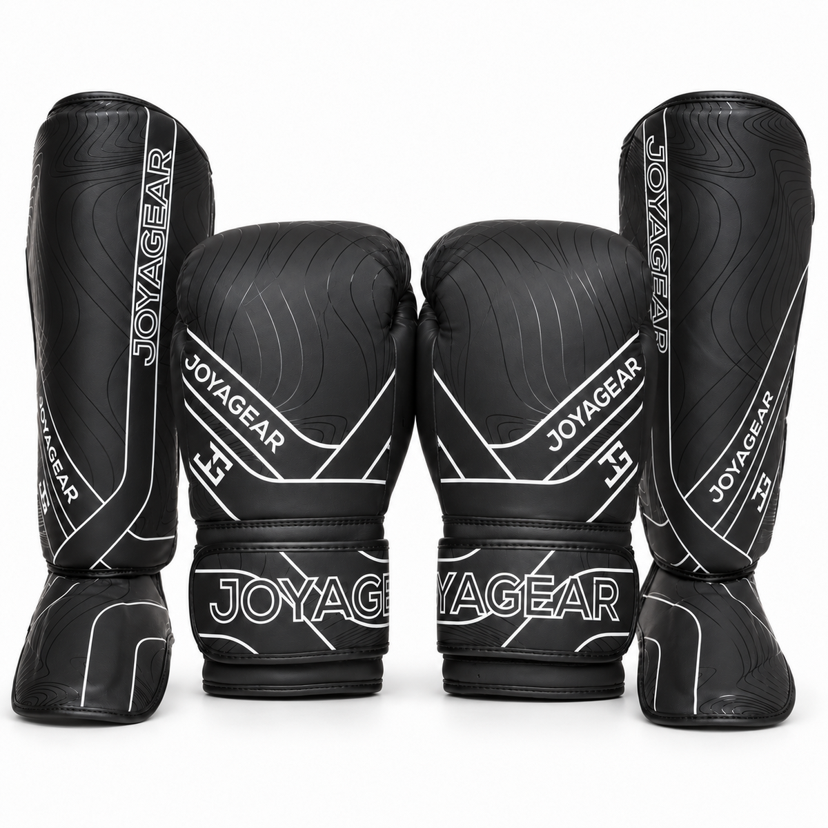 JOYA Essential pack de kick-boxing – noir/blanc