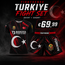 Booster Fightgear Turkije Fightset - Shirt en Fightsense Short voor Jeugd en Volwassenen