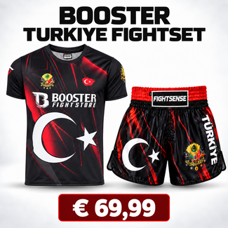 Booster Fightgear Booster - Turkije Fightset - Shirt + Short