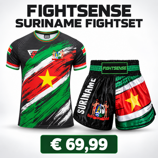 Fightsense FIGHTSENSE - Suriname Fightset - Shirt + Short