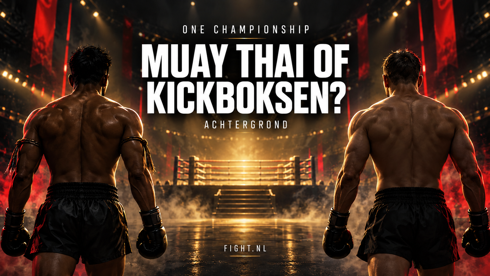 Achtergrond: Muay Thai en kickboksen bij ONE