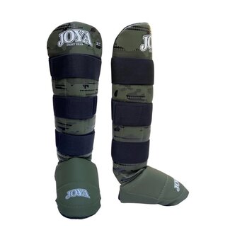 JOYA Joya Kinder Camo V2 Scheenbeschermers - Groen/Zwart