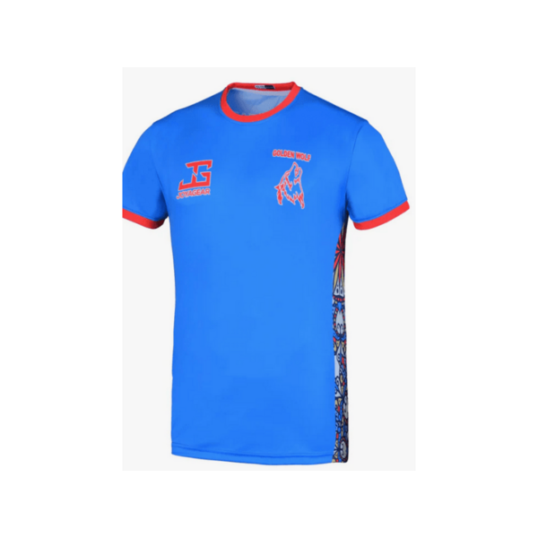 Joyagear Golden Wolf Shirt - bleu