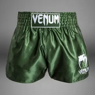 Venum Classic Muay Thai Shorts – Khaki/Wit