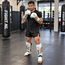 Hayabusa T3 Fightset Wit/Goud – Bokshandschoenen en Scheenbeschermers