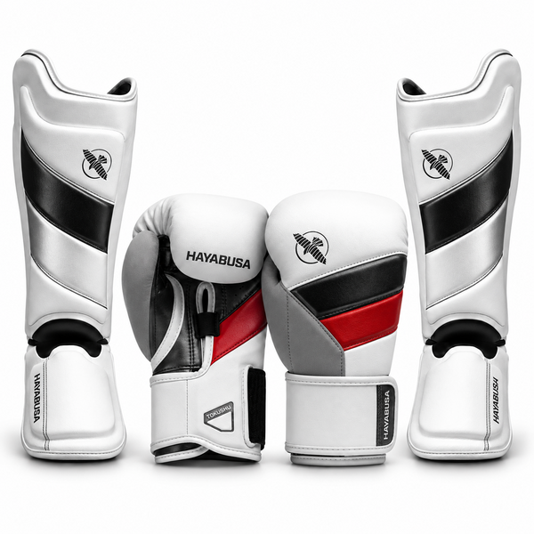 Hayabusa T3 pack de combat – blanc/noir/rouge