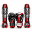 Booster Fightgear V3 Fightset Zwart/Rood – Bokshandschoenen en Scheenbeschermers