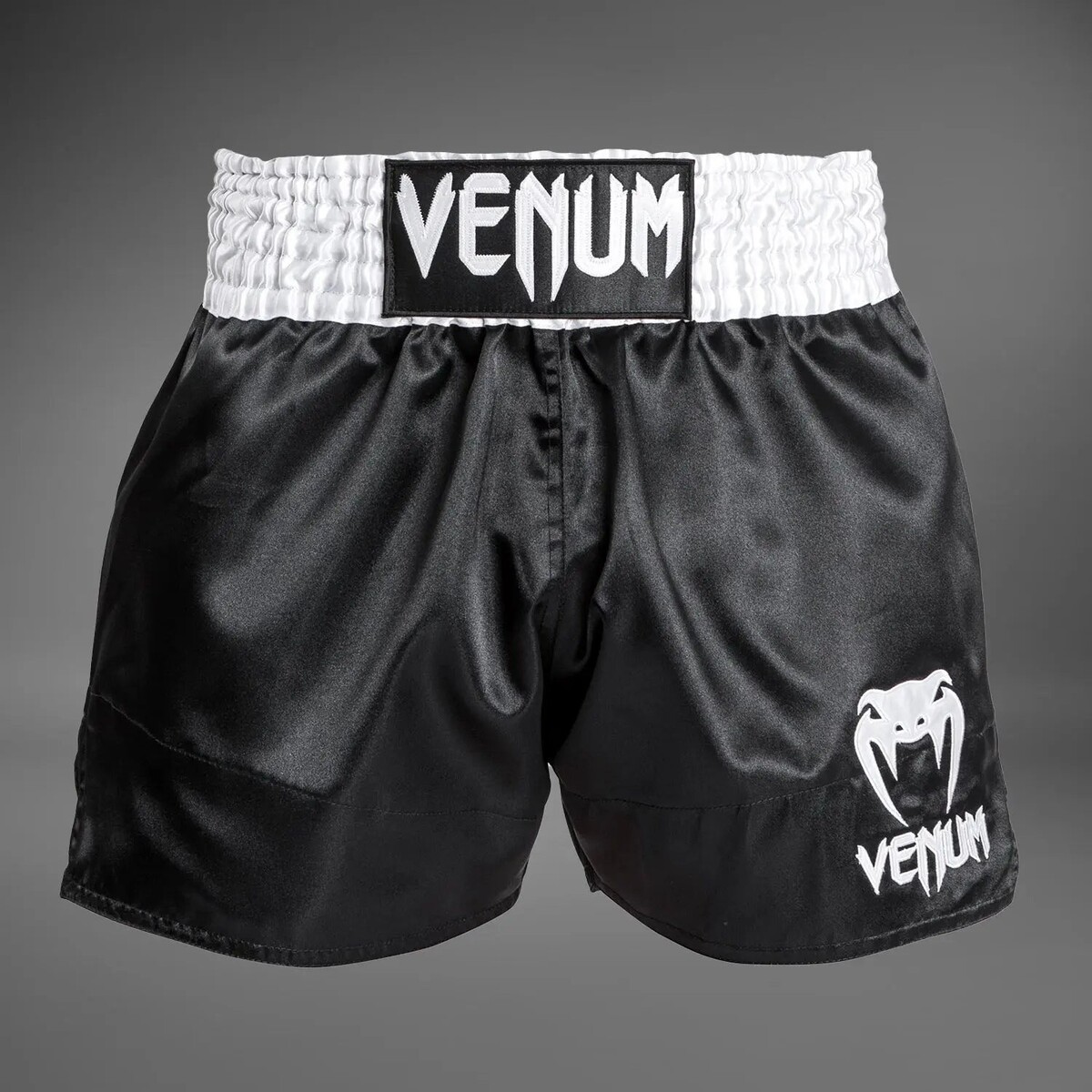 Venum Classic short de Muay Thaï – noir/blanc/blanc