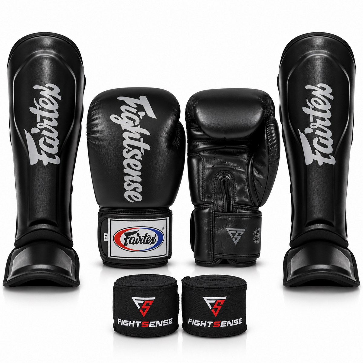 Fairtex X Fightsense pack de combat noir