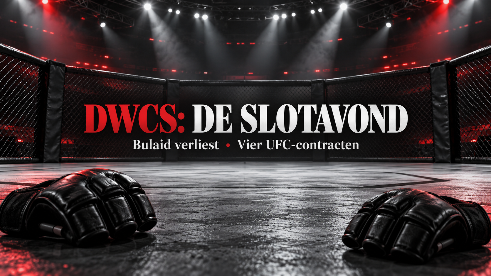 Ilias Bulaid verliest bij DWCS; vier UFC-contracten