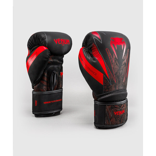 Venum Impact Amazonia Reborn Bokshandschoenen - Zwart/Rood