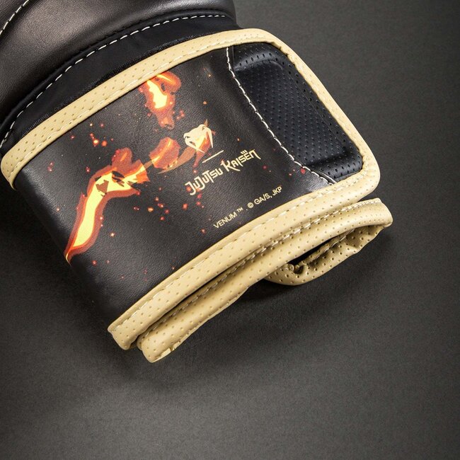Venum Jujutsu Kaisen Sukuna Impact Evo Bokshandschoenen - Zwart/Beige