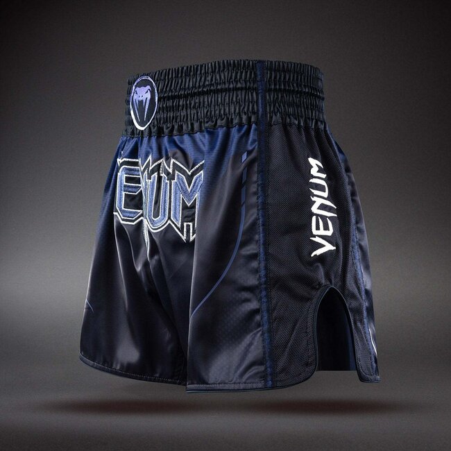 Venum G-Core Muay Thai Shorts - Marineblauw/Wit