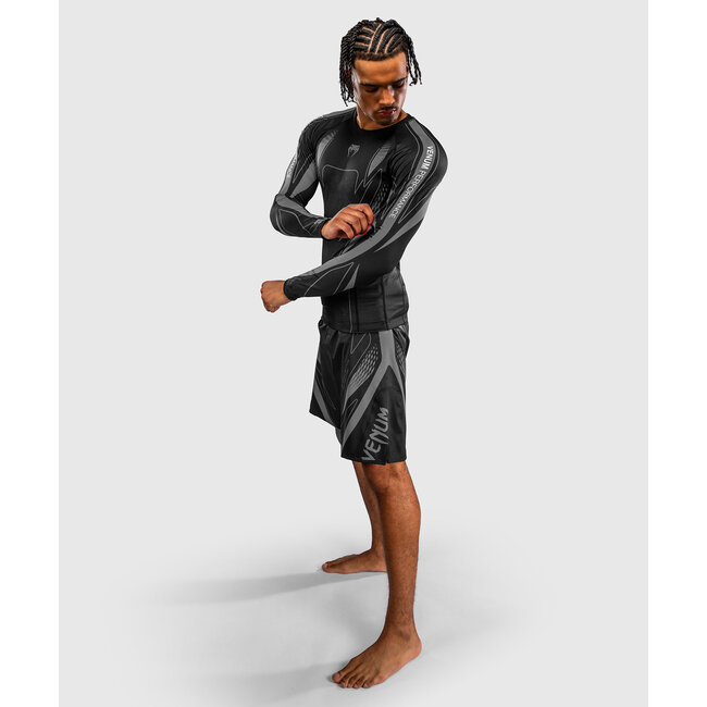 Venum Amazonia Reborn Rashguard Lange Mouw - Zwart/Grijs