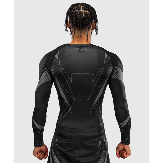 Venum Amazonia Reborn Rashguard Lange Mouw - Zwart/Grijs