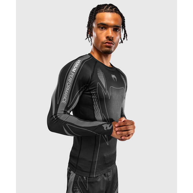 Venum Amazonia Reborn Rashguard Lange Mouw - Zwart/Grijs