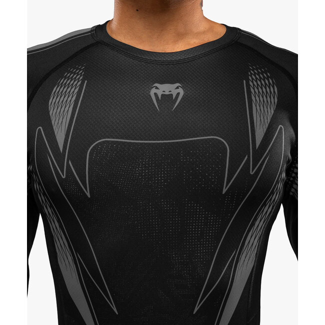 Venum Amazonia Reborn Rashguard Lange Mouw - Zwart/Grijs