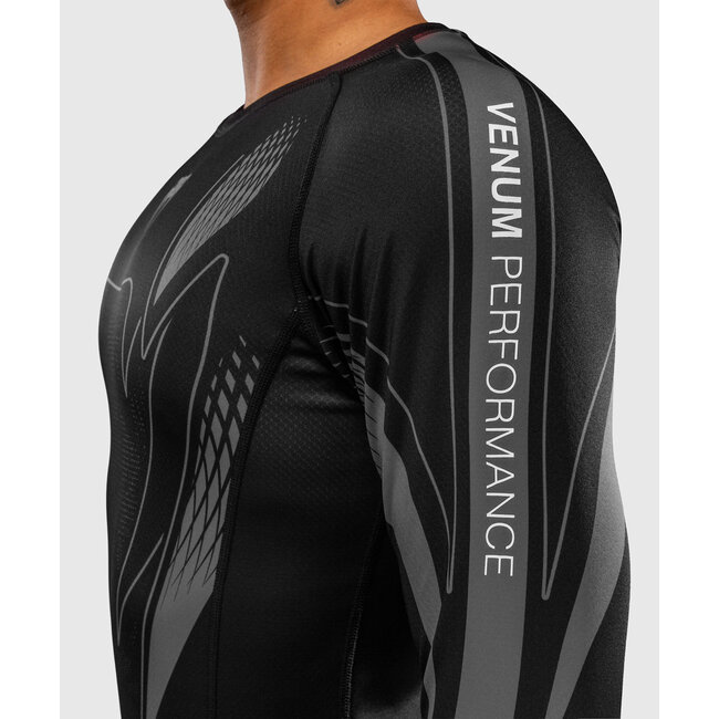 Venum Amazonia Reborn Rashguard Lange Mouw - Zwart/Grijs