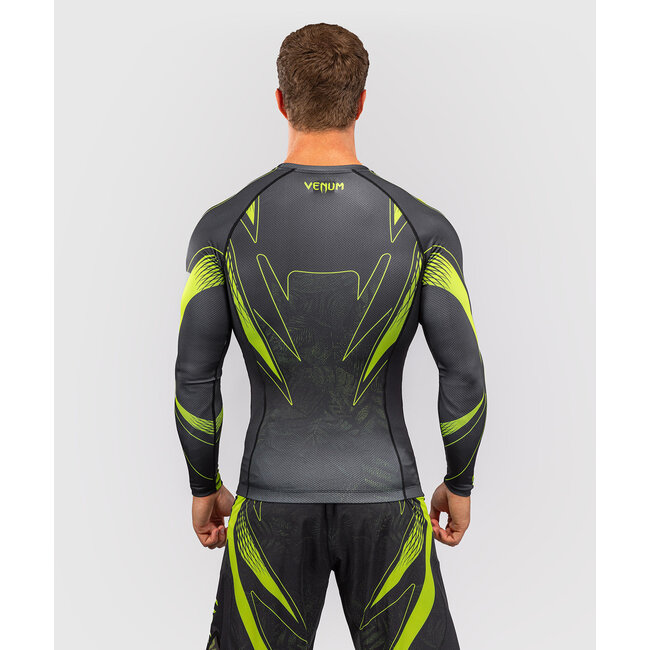 Venum Amazonia Reborn Rashguard Lange Mouw - Zwart/Groen