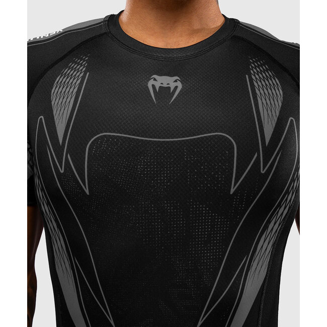 Venum Amazonia Reborn Rashguard Korte Mouw - Zwart/Grijs