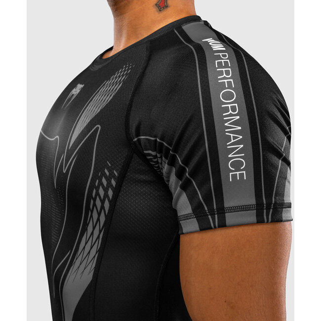 Venum Amazonia Reborn Rashguard Korte Mouw - Zwart/Grijs