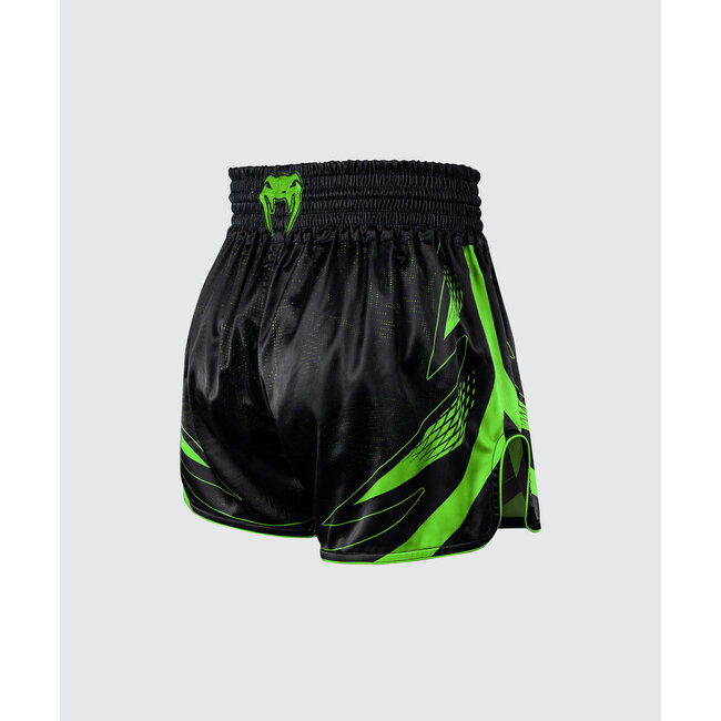 Venum Amazonia Reborn Muay Thai Shorts - Zwart/Groen