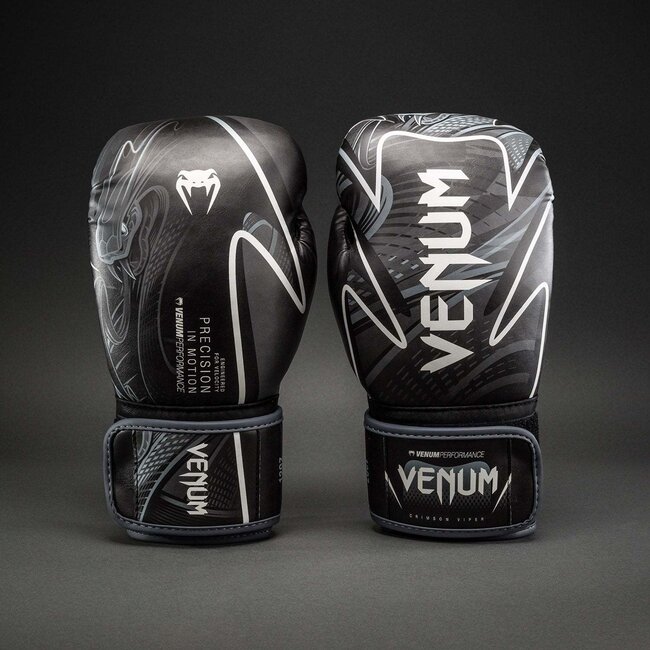 Venum Crimson Viper 2.0 Impact Bokshandschoenen - Zwart/Grijs