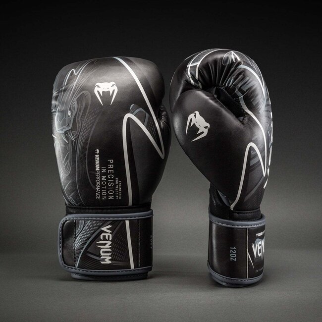Venum Crimson Viper 2.0 Impact Bokshandschoenen - Zwart/Grijs