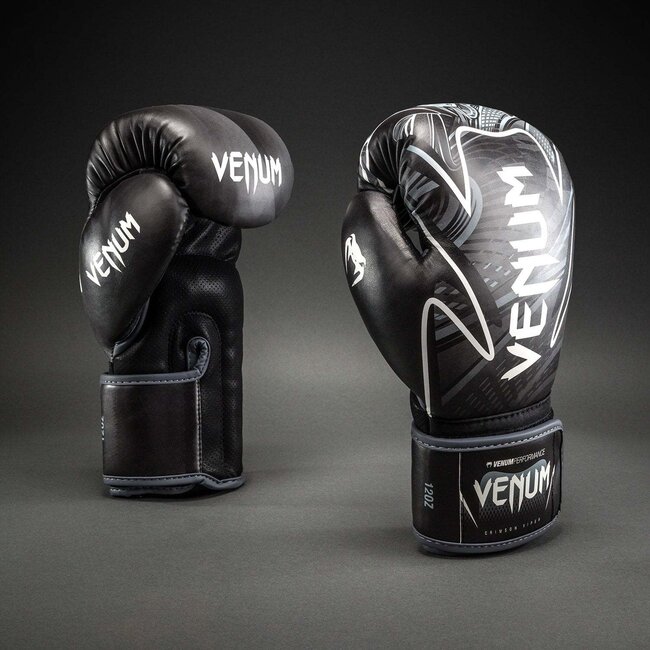 Venum Crimson Viper 2.0 Impact Bokshandschoenen - Zwart/Grijs