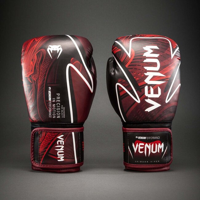 Venum Crimson Viper 2.0 Impact Bokshandschoenen - Zwart/Rood