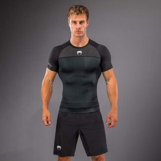 Venum G-Fit Scale Rashguard Korte Mouw - Zwart