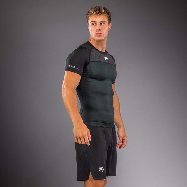 Venum G-Fit Scale Rashguard Korte Mouw - Zwart