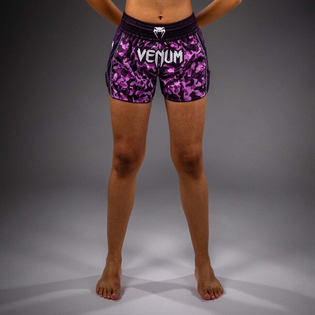 Venum Iris Muay Thai Shorts - Plum/pink